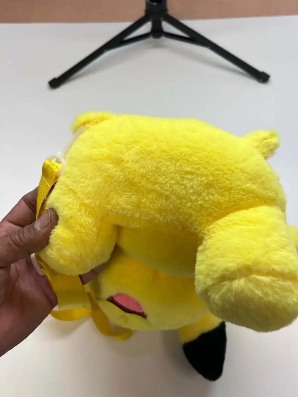 Pokemon Pikachu Plush Backpack Bag Yellow Stuffed Animal Mini Backpack